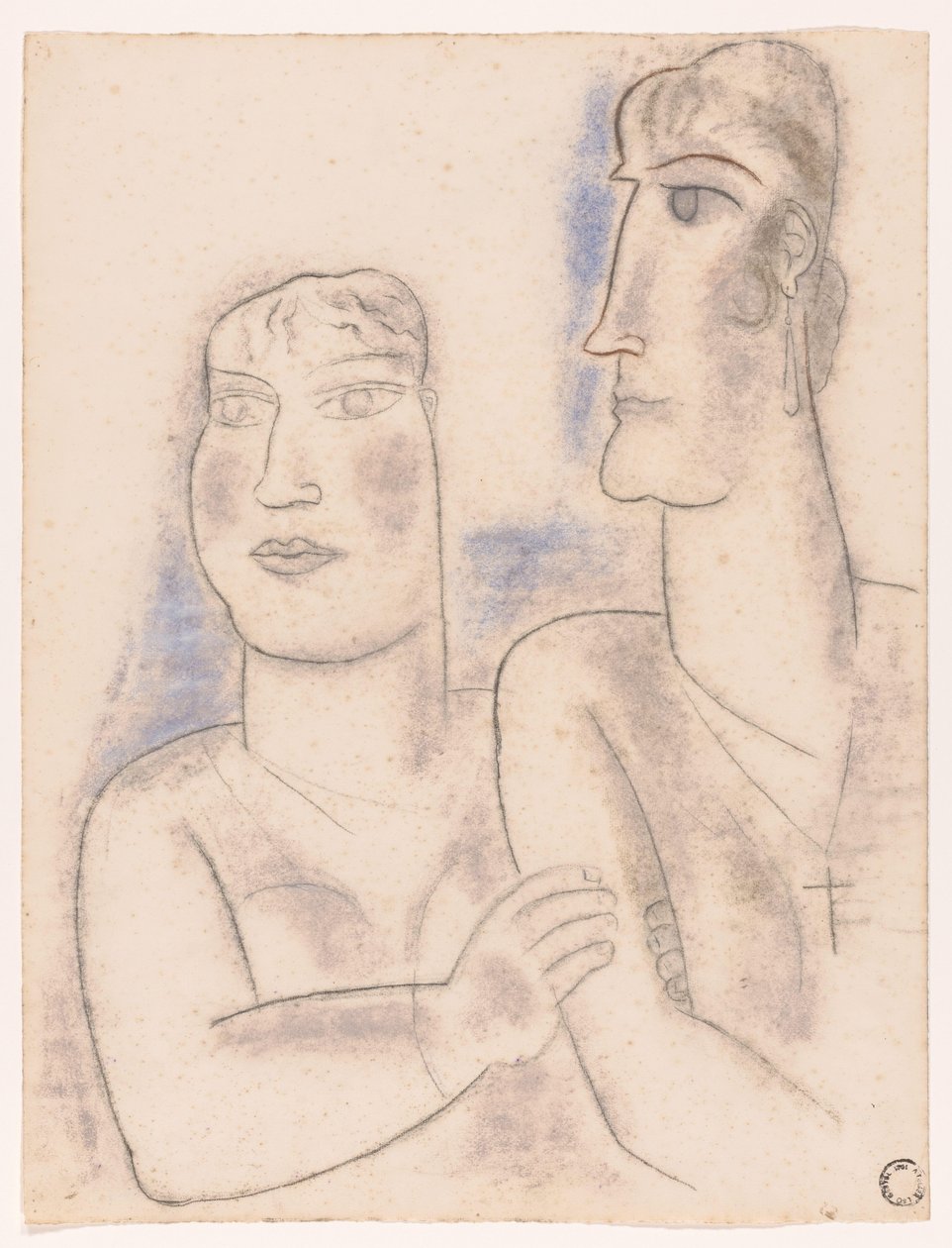 Zwei Frauen von Leo Gestel