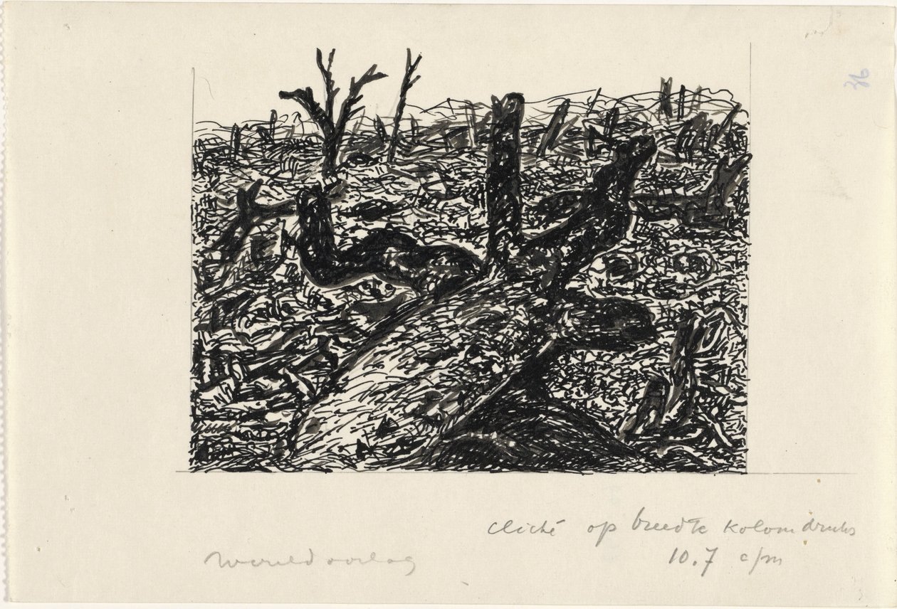 Weltkrieg von Leo Gestel