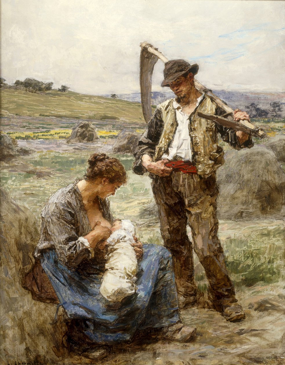 Mutterschaft von Leon Augustin Lhermitte