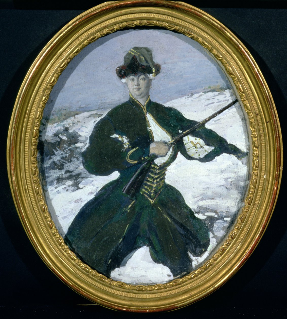 Kaiserin Elisabeth (1709-61) auf der Jagd, 1902 von Leon Bakst