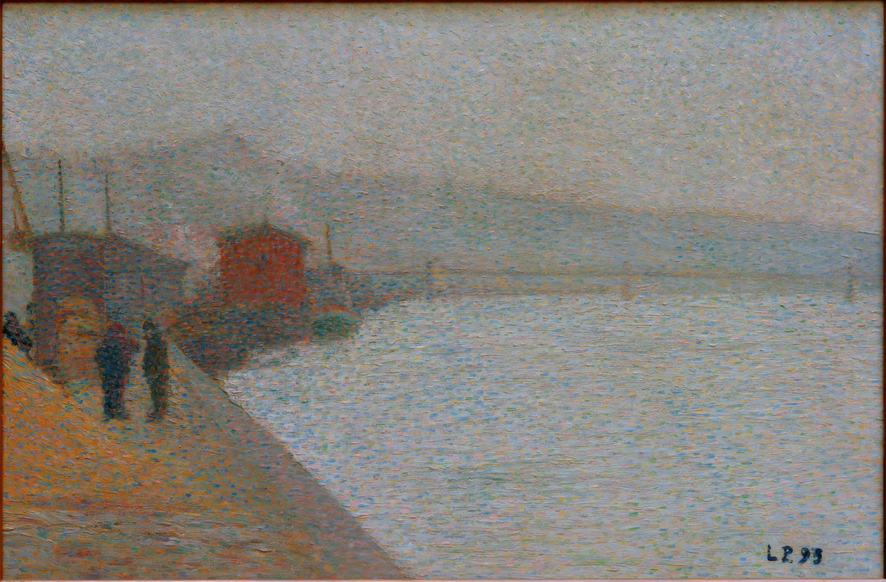 Die Ufer der Saône von Leon Pourtau