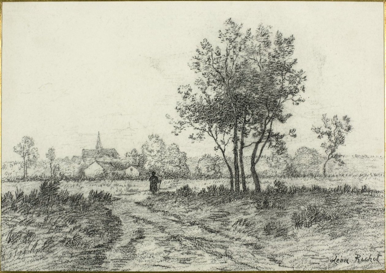 Landschaft von Leon Richet