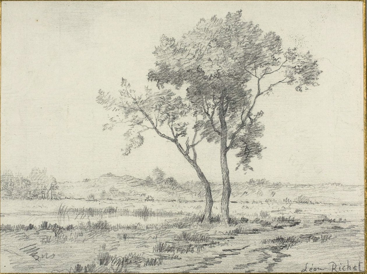 Landschaft von Leon Richet