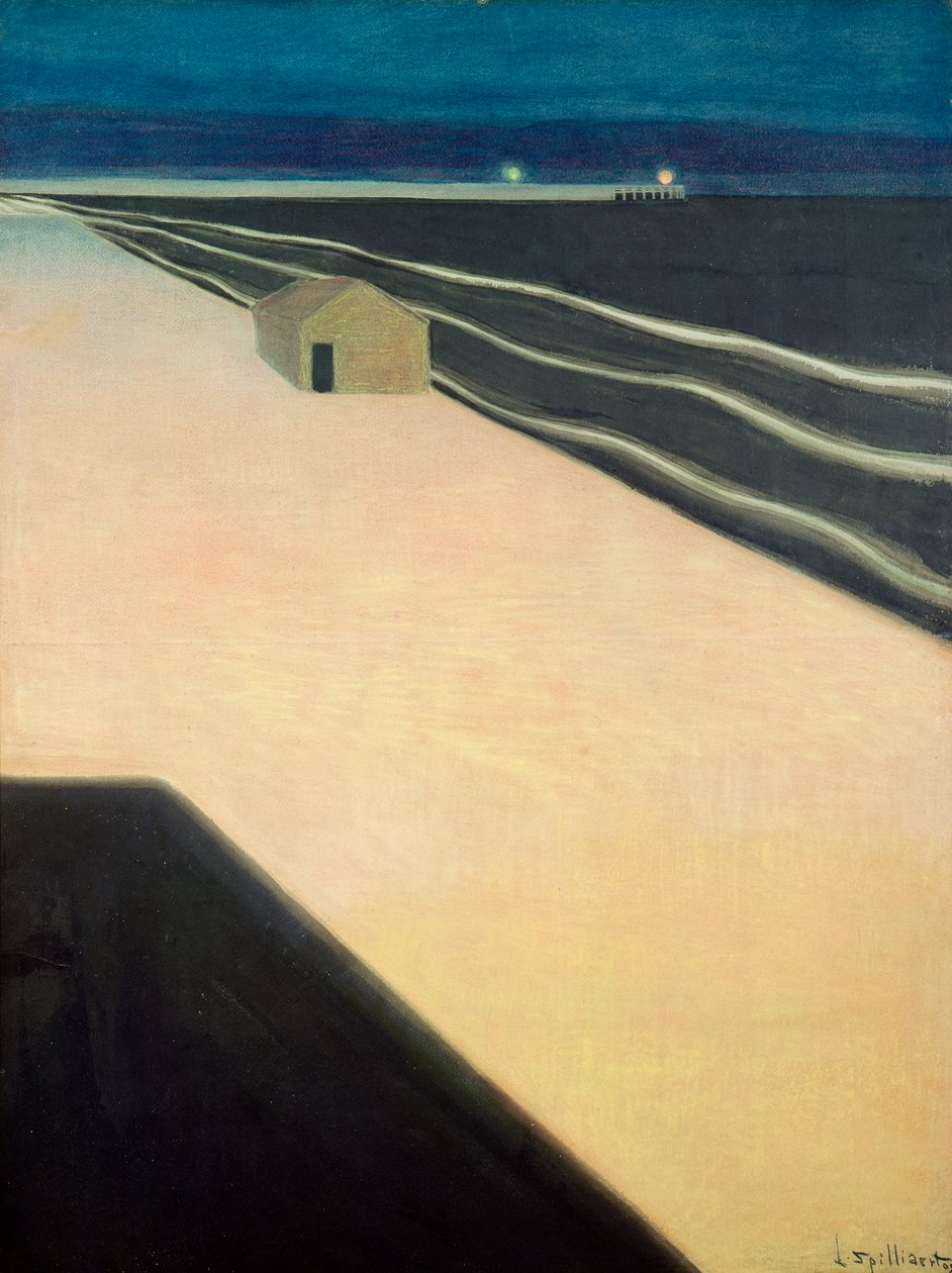 Die Seemauer von Leon Spilliaert