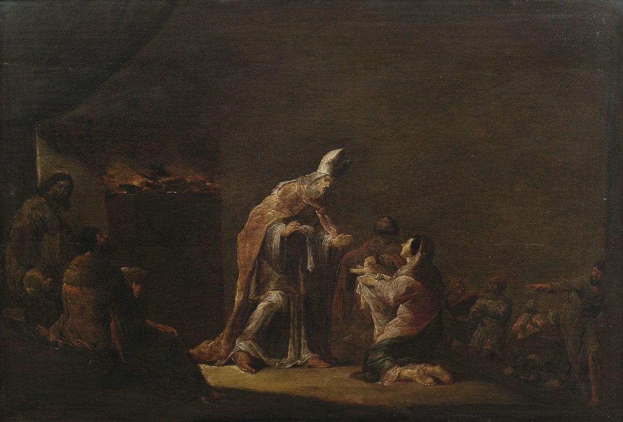 Die Darstellung im Tempel von Leonard Bramer