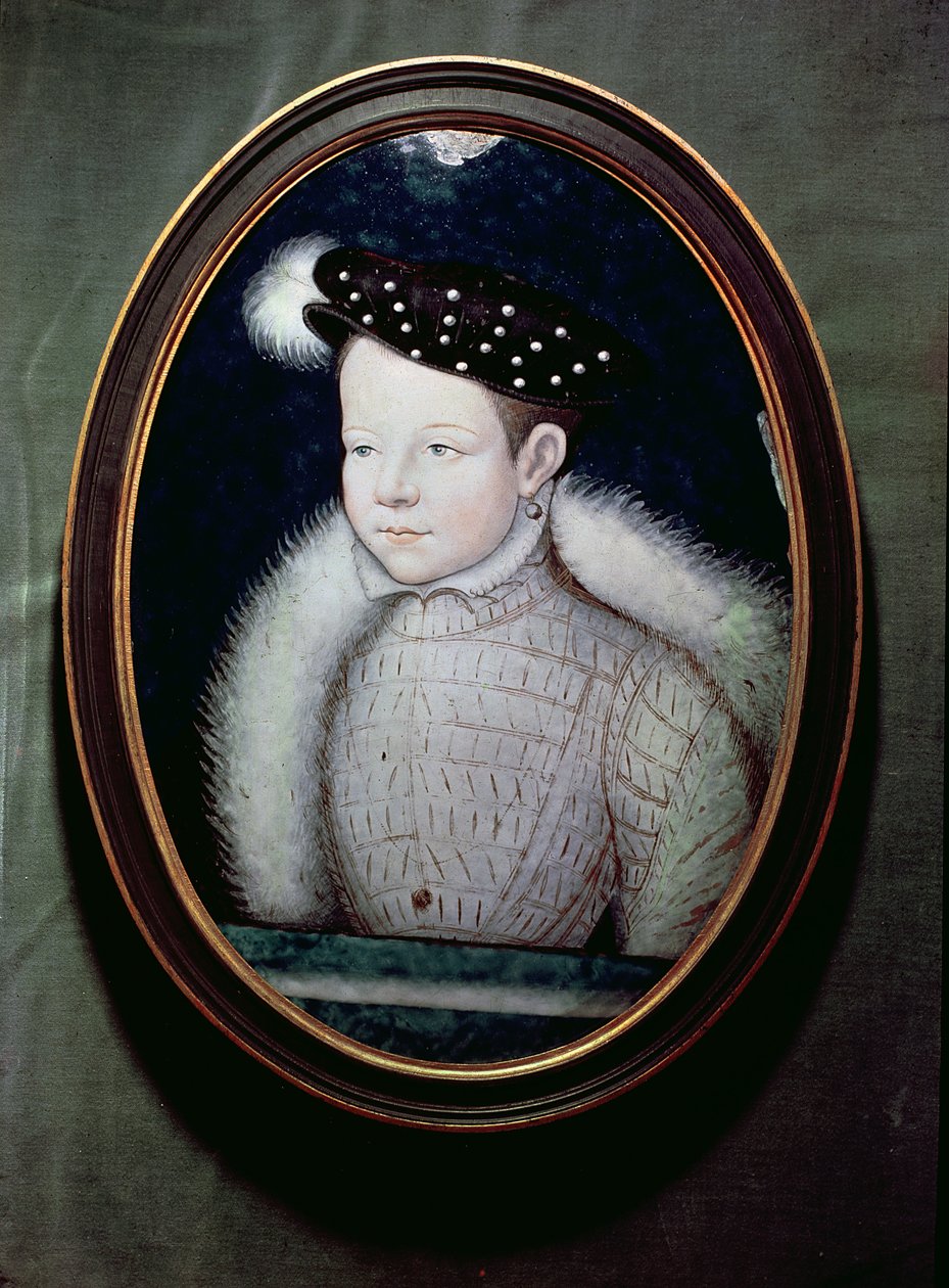 Porträt von Franz II. (1544-60) als Dauphin von Frankreich, um 1560 von Leonard Limosin