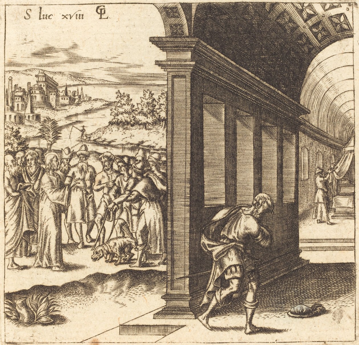 Christus der Lehrer von Leonard Gaultier