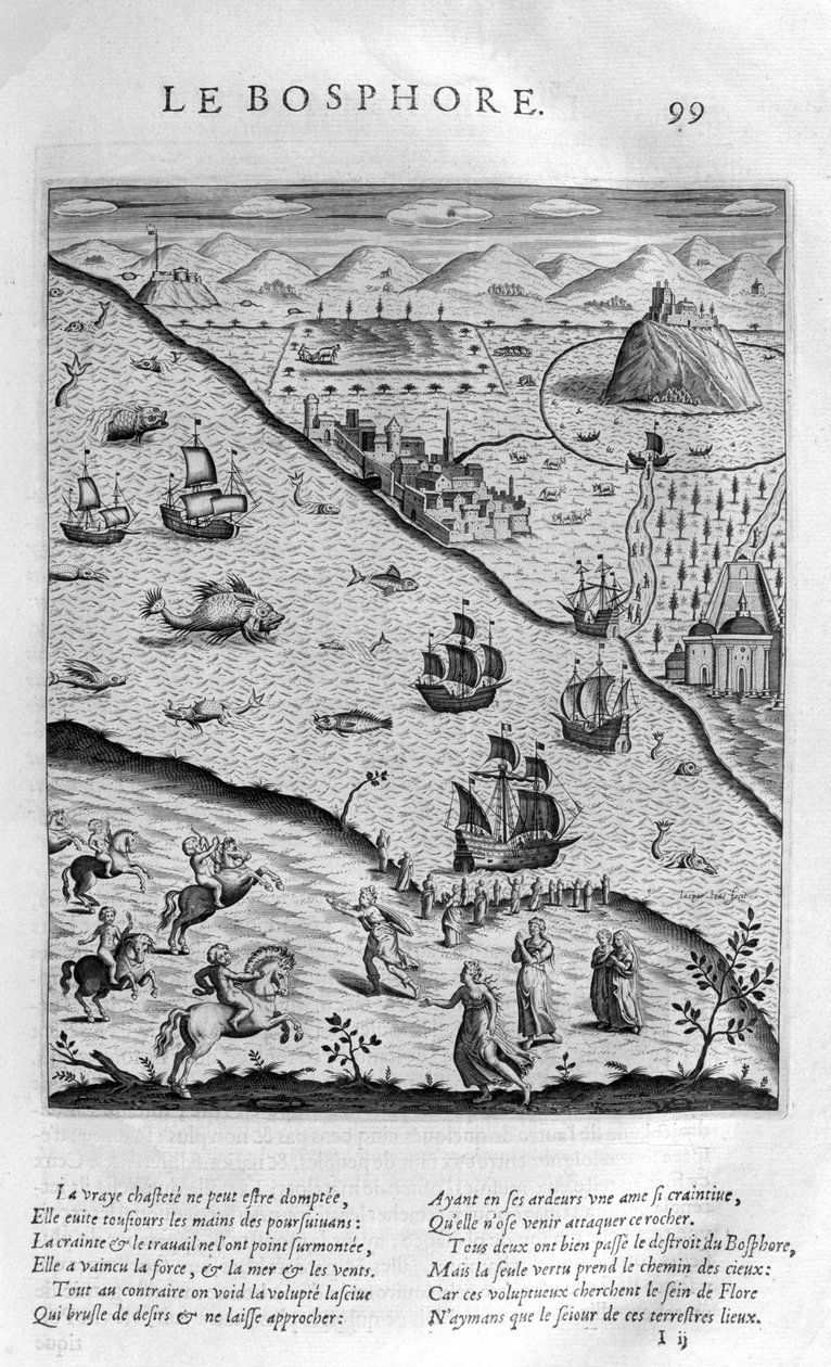 Der Bosporus von Leonard Gaultier