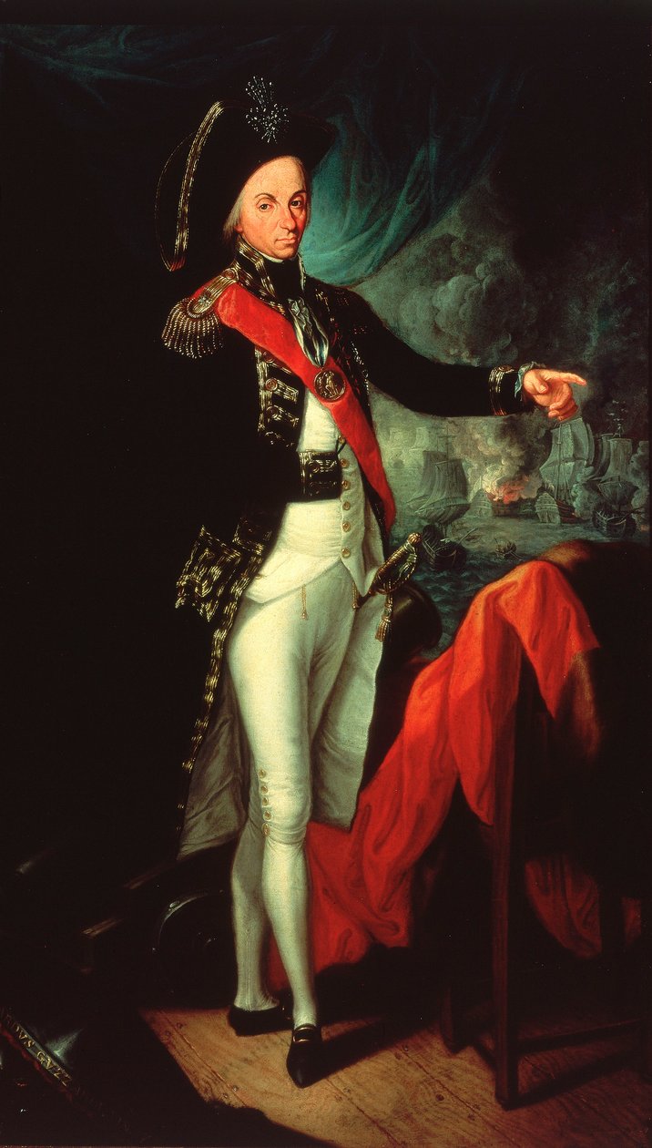 Konteradmiral Horatio Nelson von Leonardo (after) Guzzardi