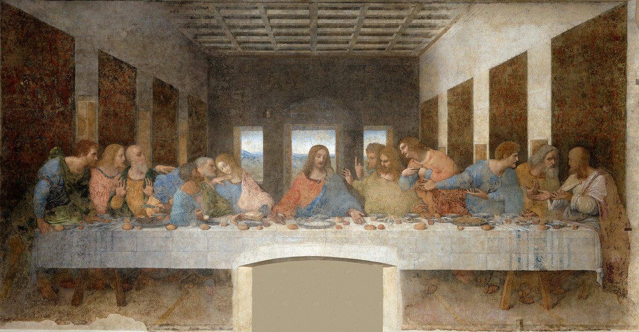 Das letzte Abendmahl von Leonardo da Vinci