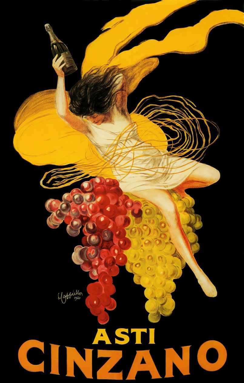 Asti Cinzano von Leonetto Cappiello