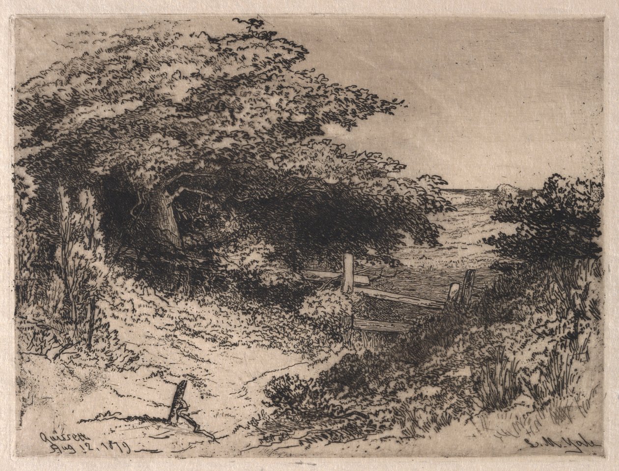Quissett, Barnstable County, Massachusetts, 1879 von Leroy Milton Yale