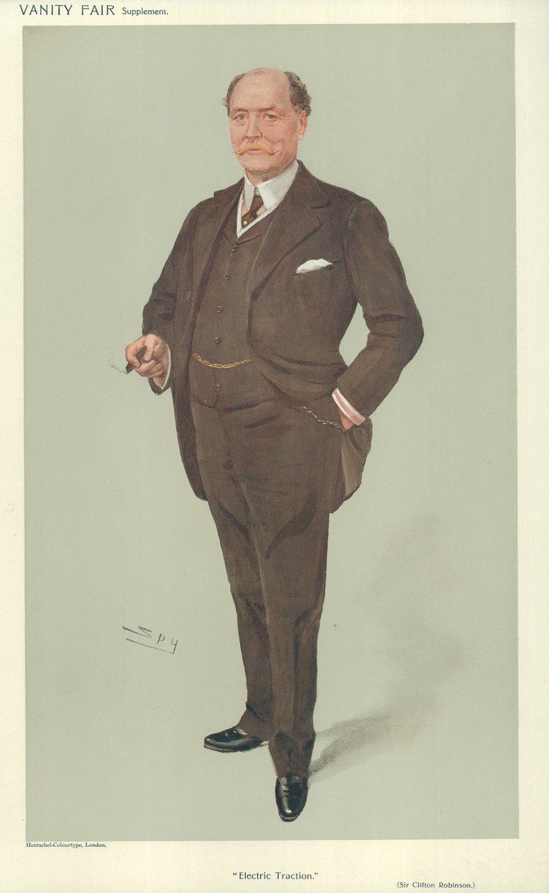 Sir Clifton Robinson von Leslie Matthew Ward