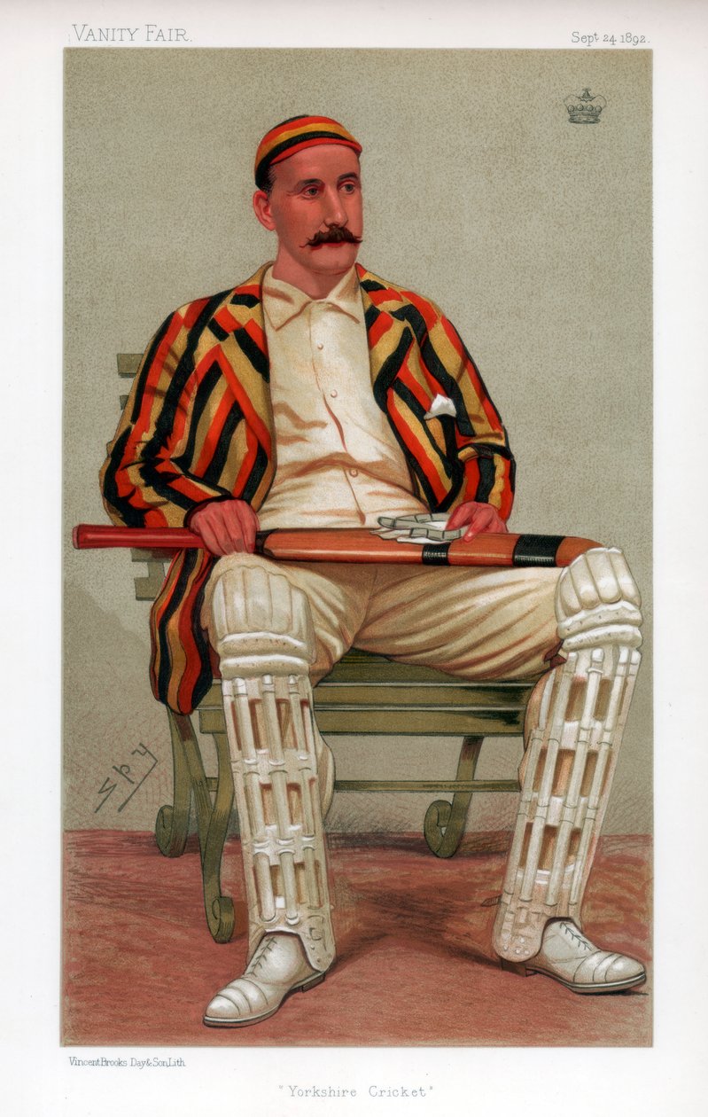 Yorkshire Cricket, 1892 von Leslie Matthew Ward
