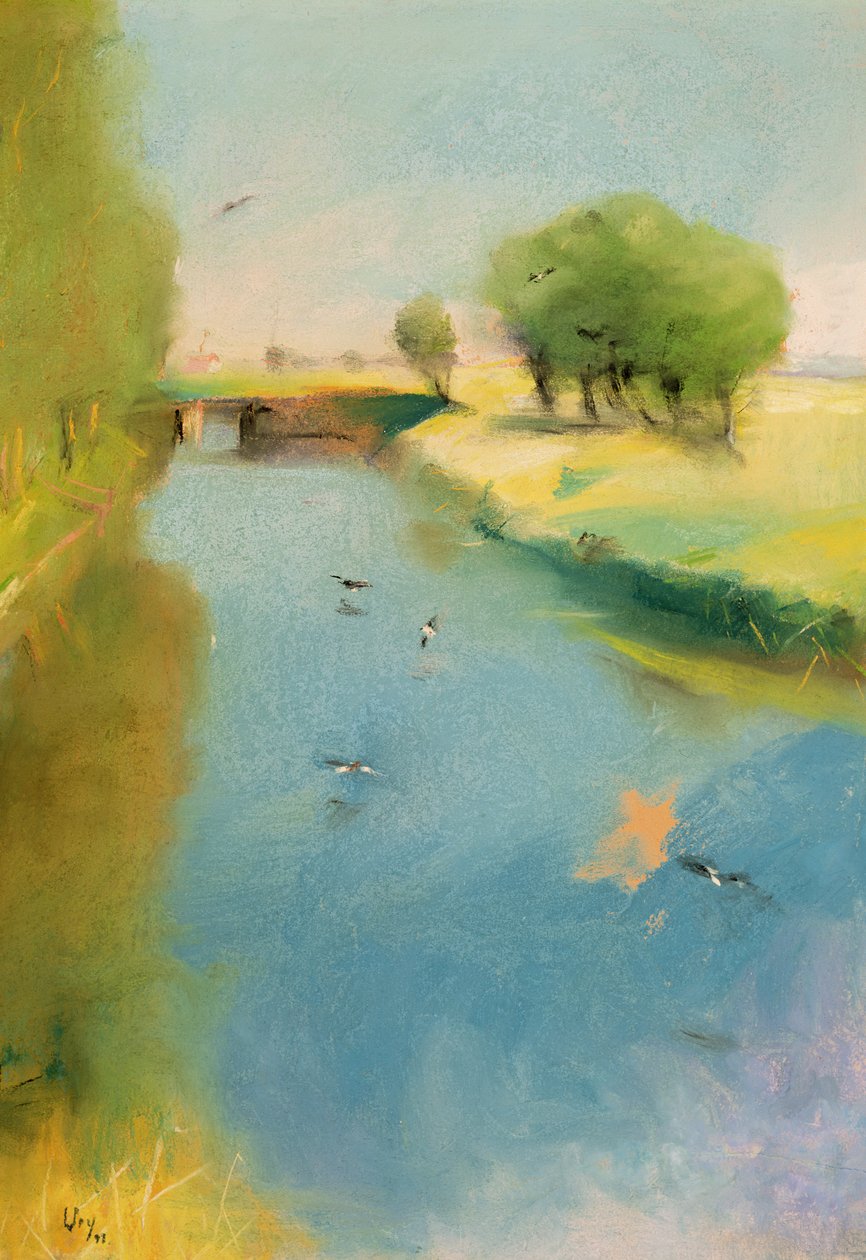 Kanal, 1897 von Lesser Ury