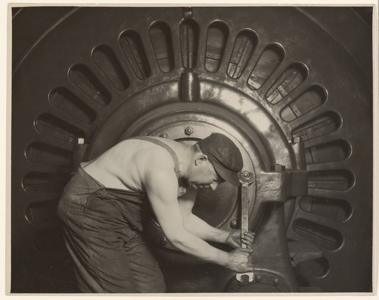 Kraftwerkmechaniker von Lewis W. Hine