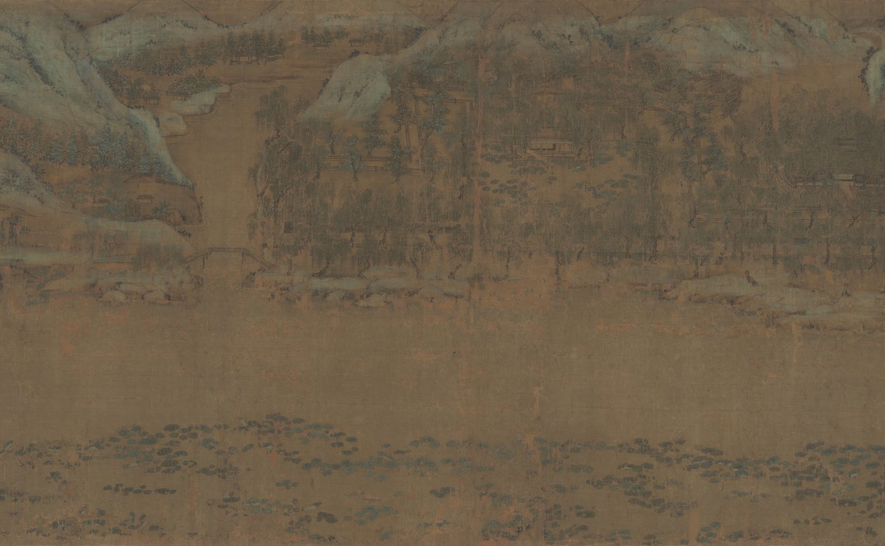 Fischerhütte am Berg Xisai, ca. 1170 von Li Jie