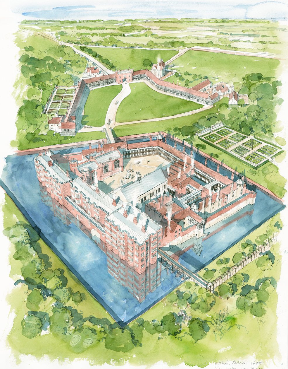 Eltham Palace, Greenwich, London, ca. 1604-2011 von Liam Wales