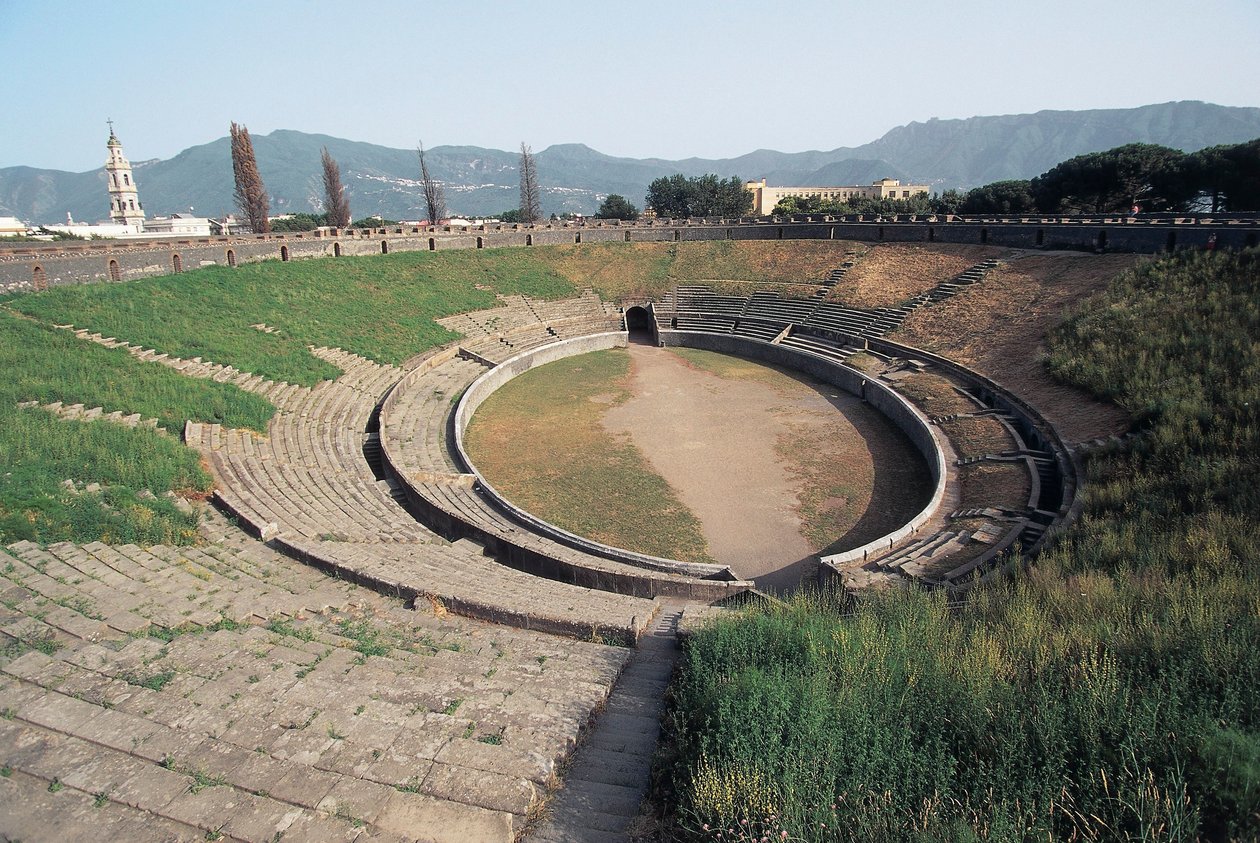Italien, Region Kampanien, Pompeji, Amphitheater von Unbekannt Unbekannt