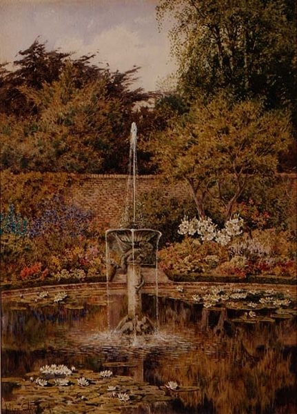 Ein alter Wassergarten von Lilian Stannard