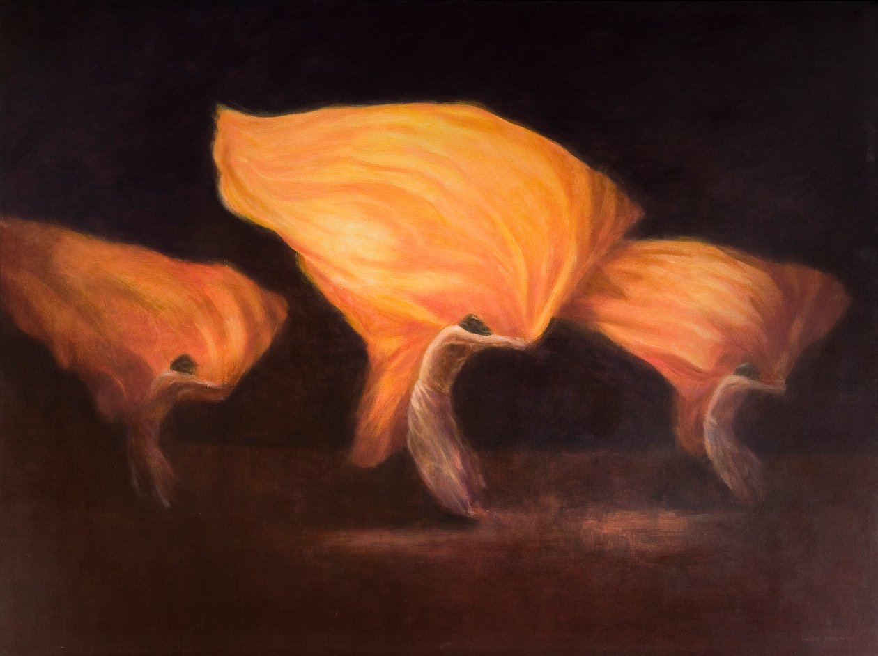 Chinesische Tänzer, 2010 von Lincoln Seligman