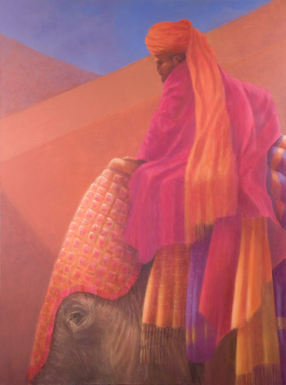Mahout und Elefant von Lincoln Seligman