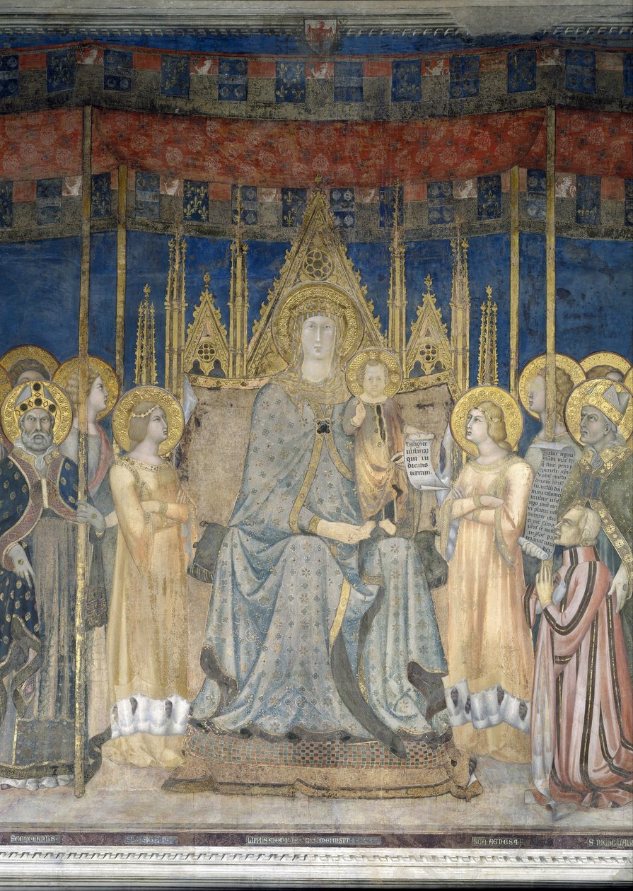 Maestà, 1317 von Lippo Memmi