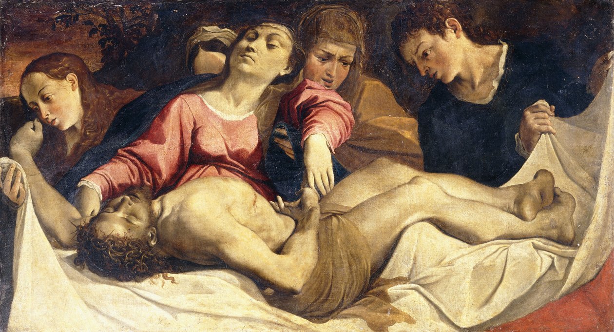 Die Pietà von Lodovico Carracci