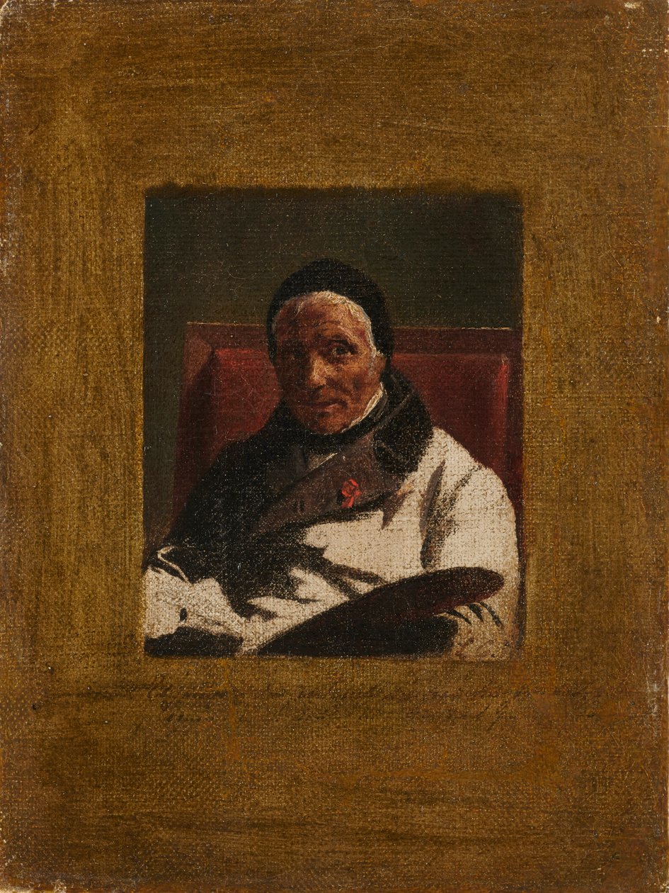 Porträt von François-Marius Granet 1775-1849, 1846 von Léon Cogniet