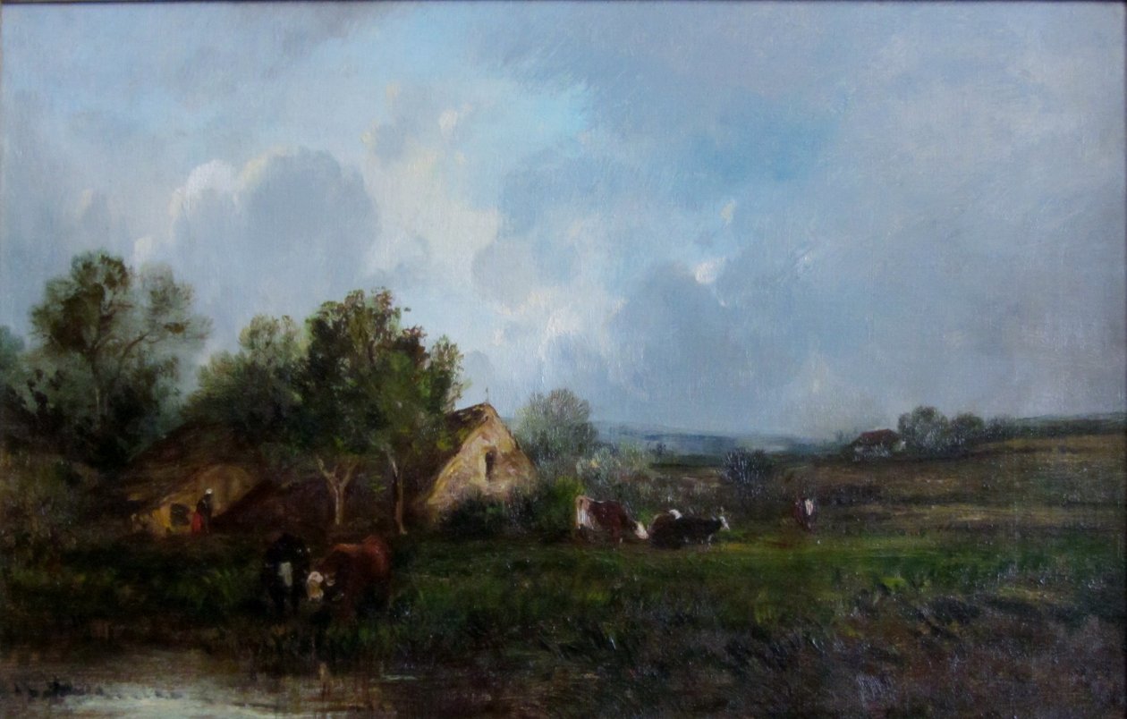 Französische Landschaft von Leon Victor Dupre