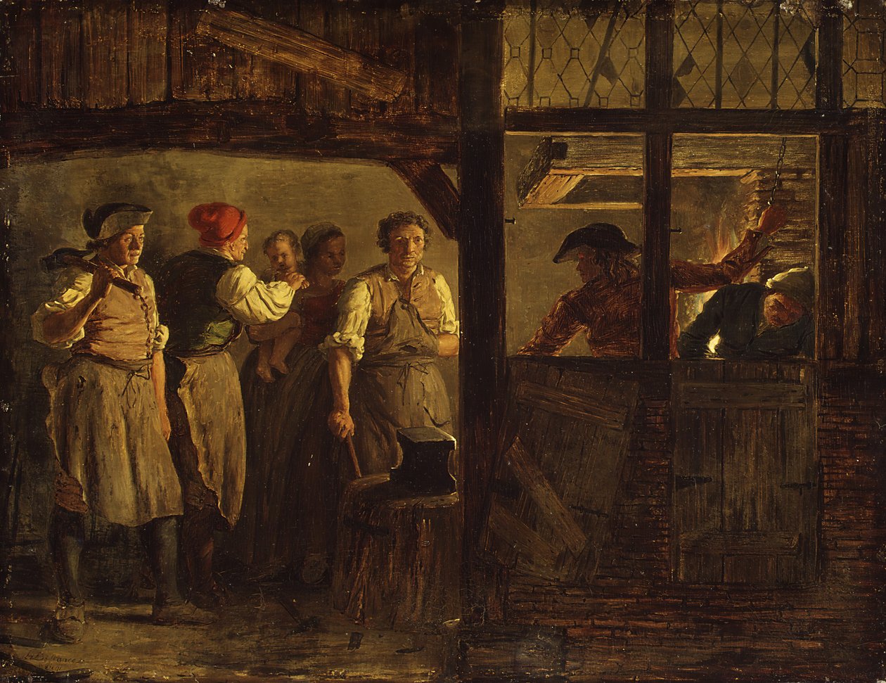 Die Schmiede von Léonard Defrance