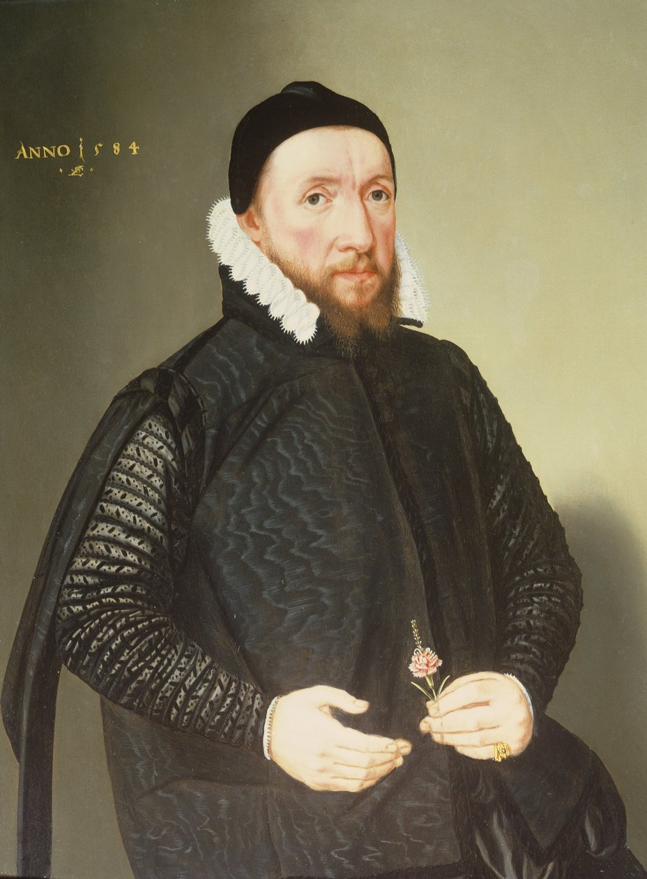 Verlobungsporträt eines Gentlemans von Lorenz Strauch
