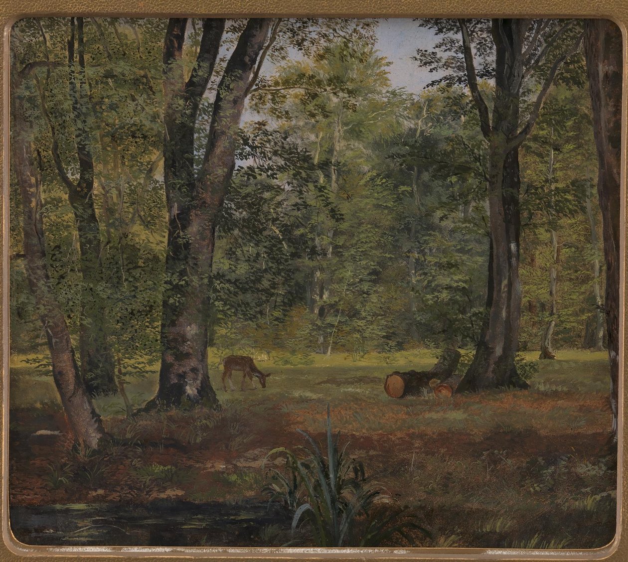 Charlottenlund Wald, nördlich von Kopenhagen von Lorenz Frølich