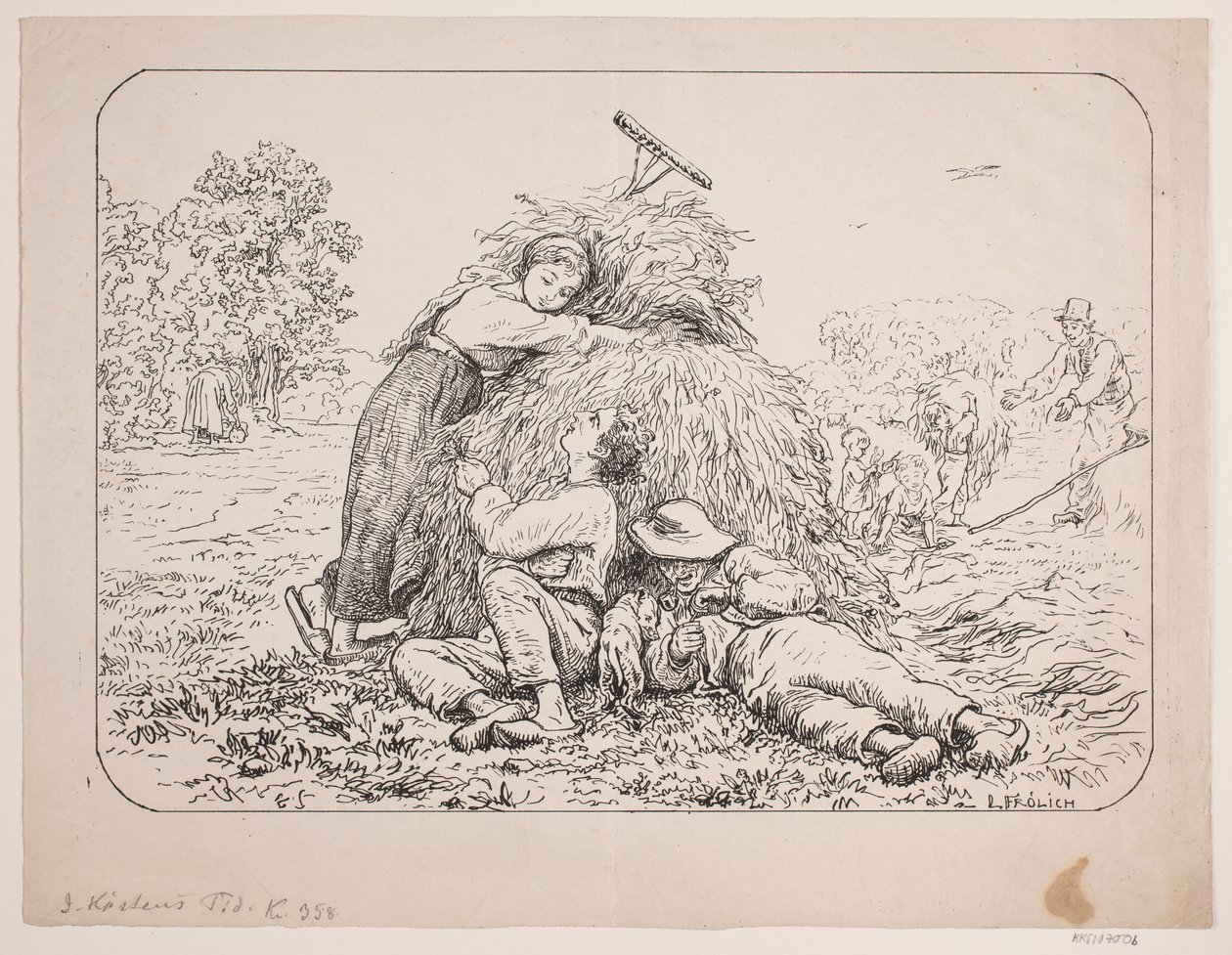 Zur Erntezeit von Lorenz Frølich
