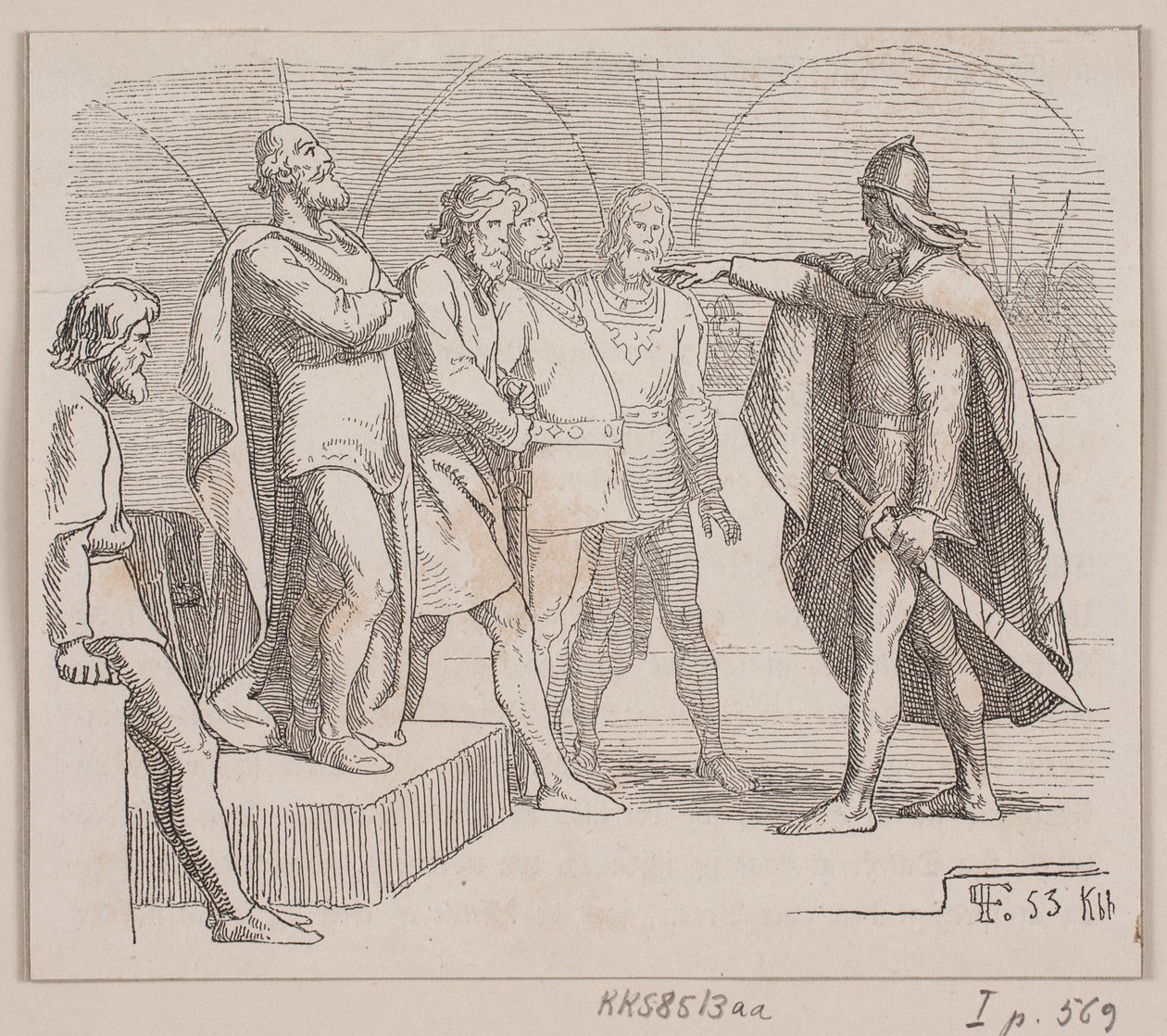Illustration zu "Mittelreich und Auflösungszustand" von Lorenz Frølich