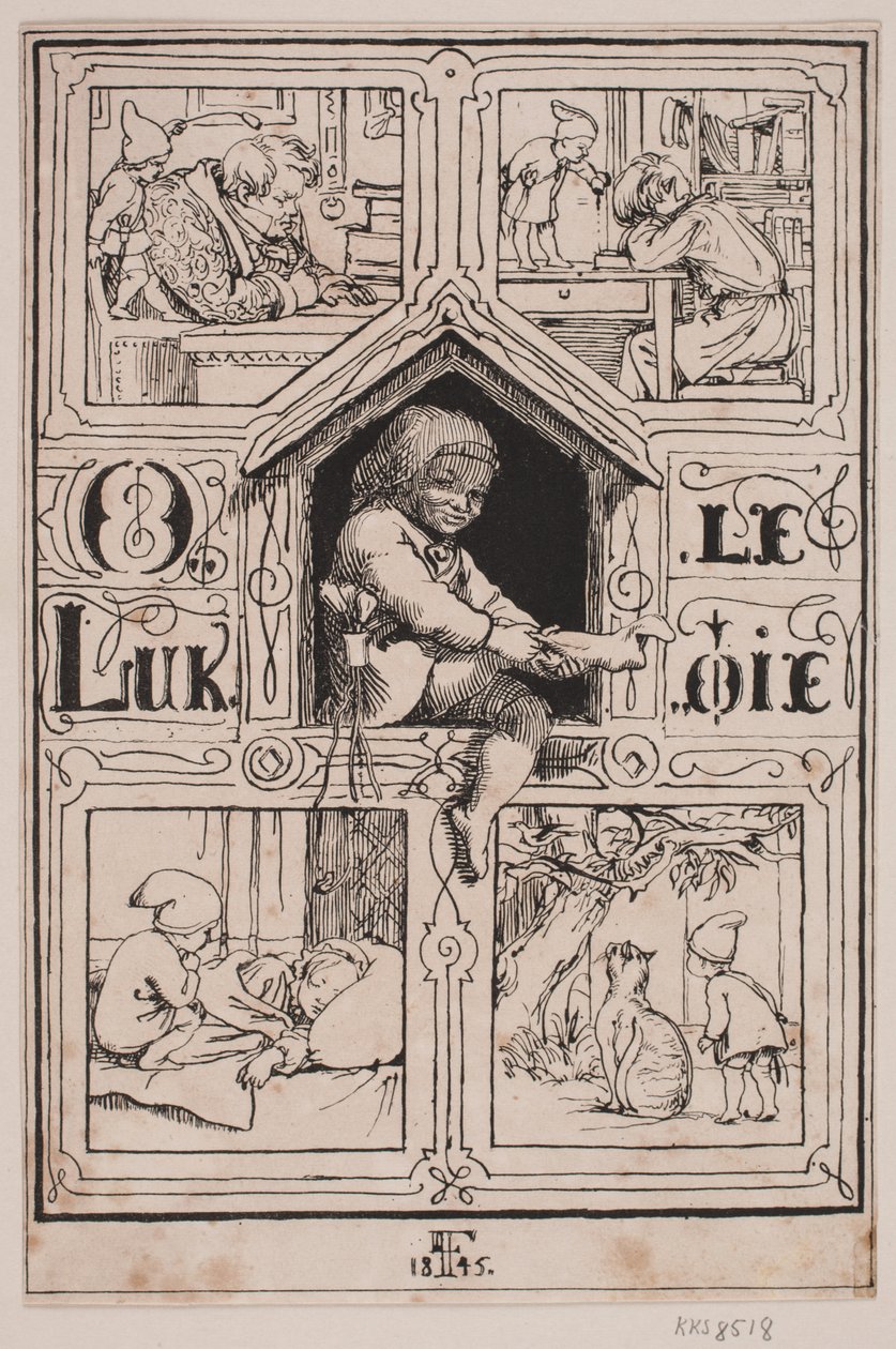 Ole Lukøje von Lorenz Frølich