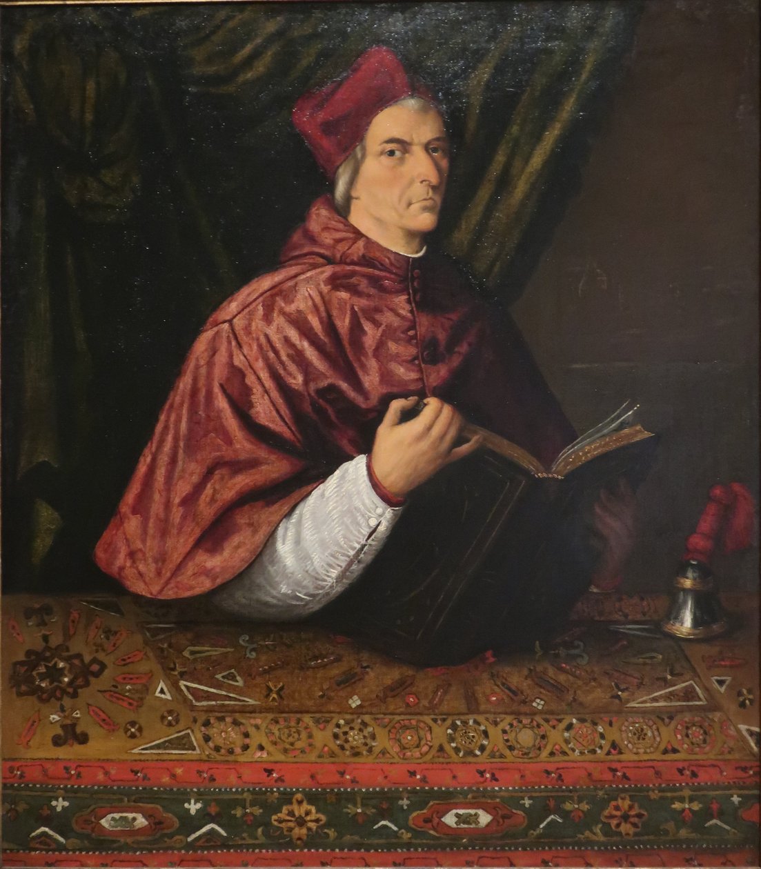 Kardinal Domenico Grimani von Lorenzo Lotto