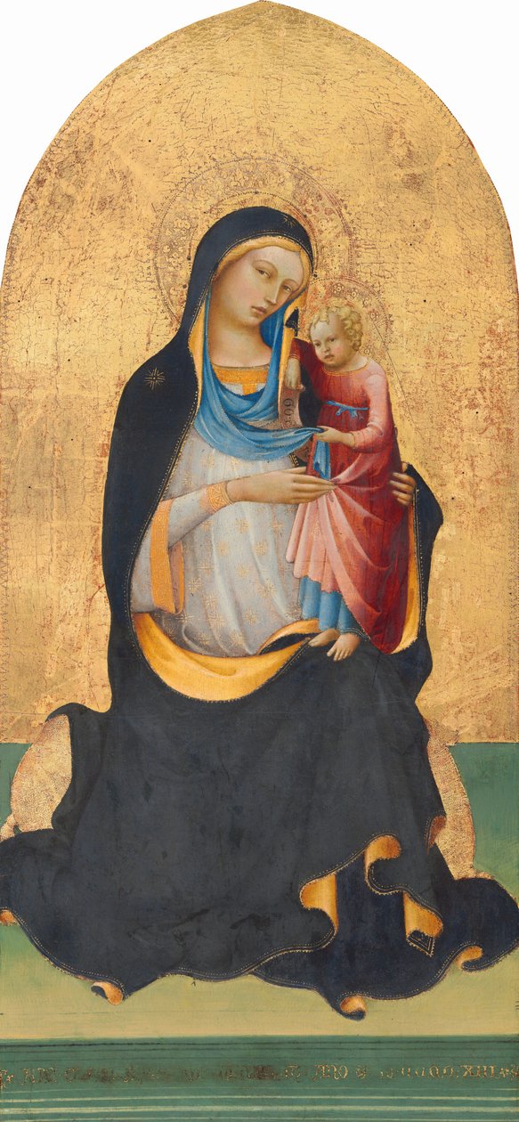 Madonna mit Kind von Lorenzo Monaco