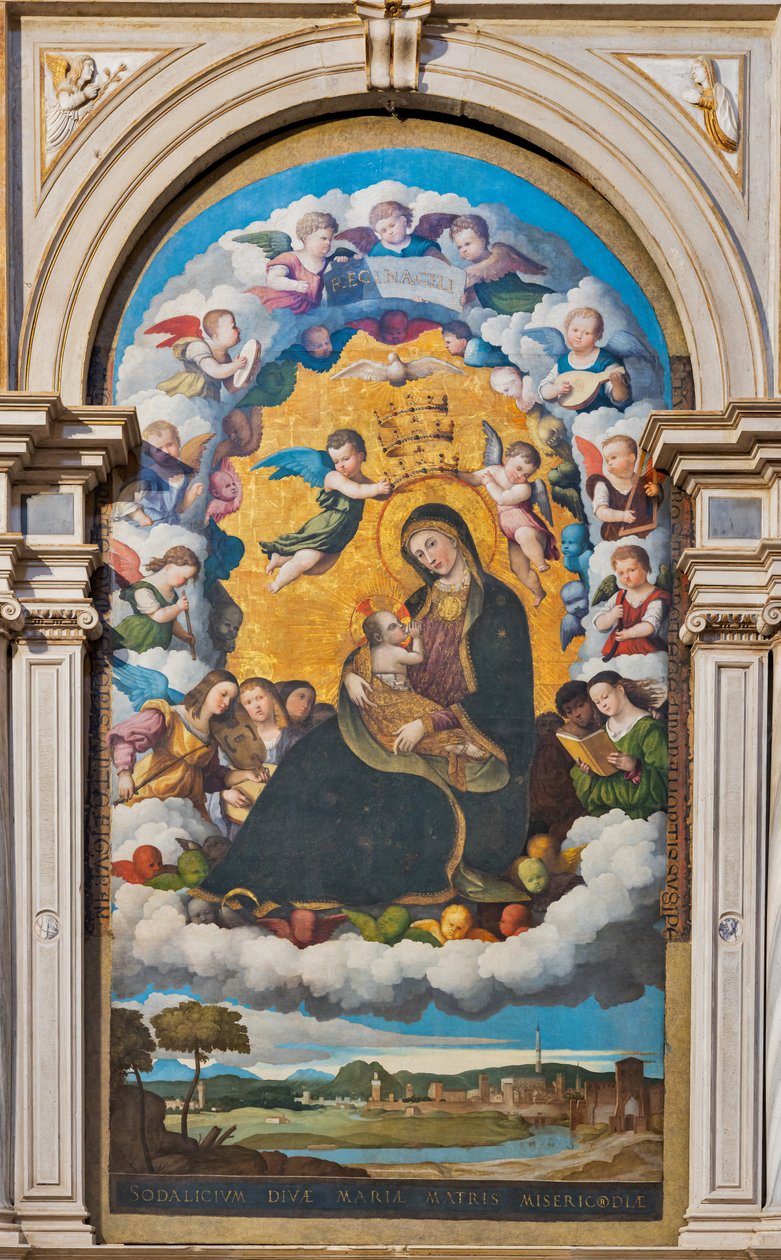Madonna der Sterne von Lorenzo Veneziano