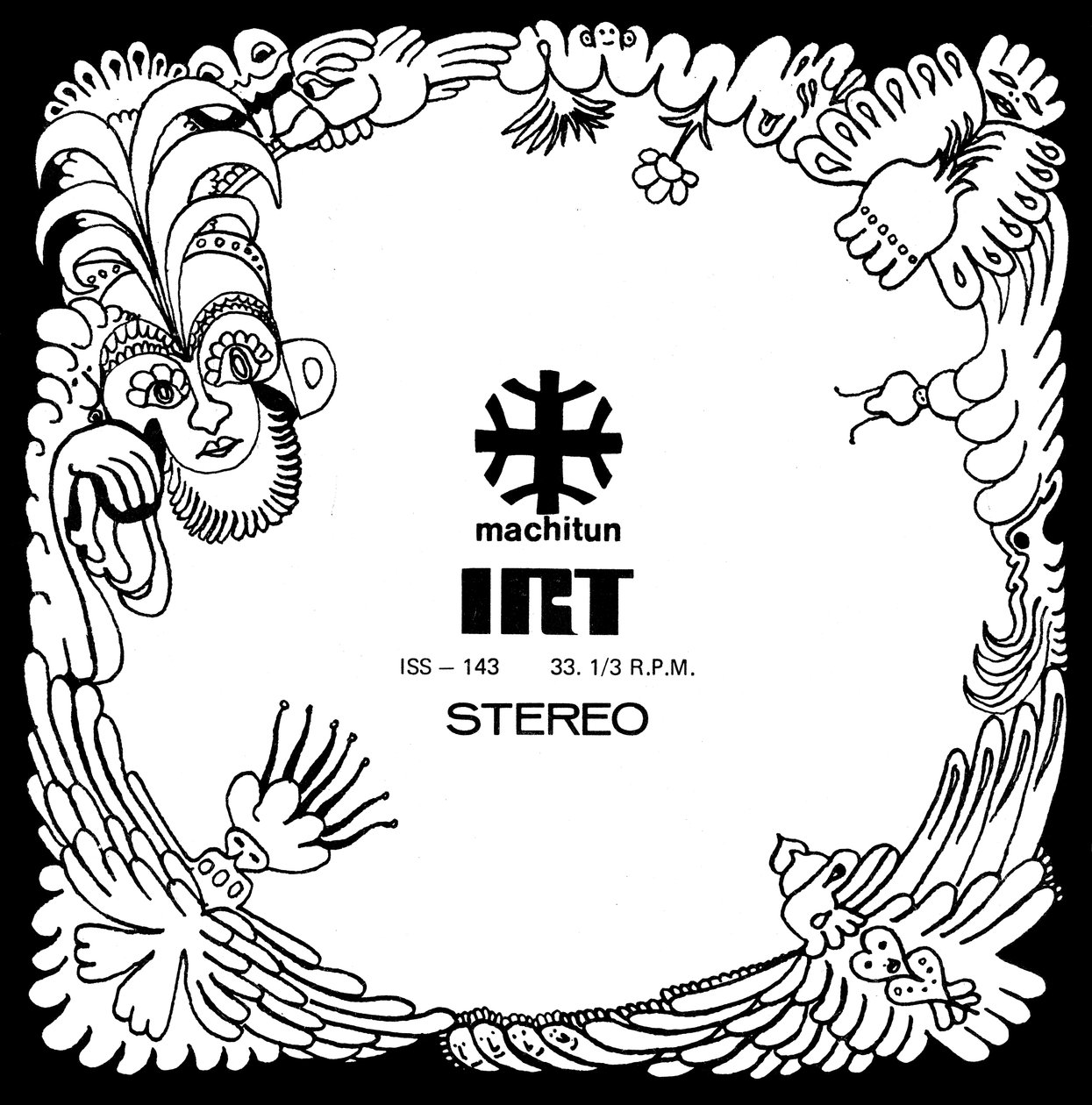 Rückseite der Single Mira Niñita, veröffentlicht 1972 vom Label IRT - Machitún von Los Jaivas