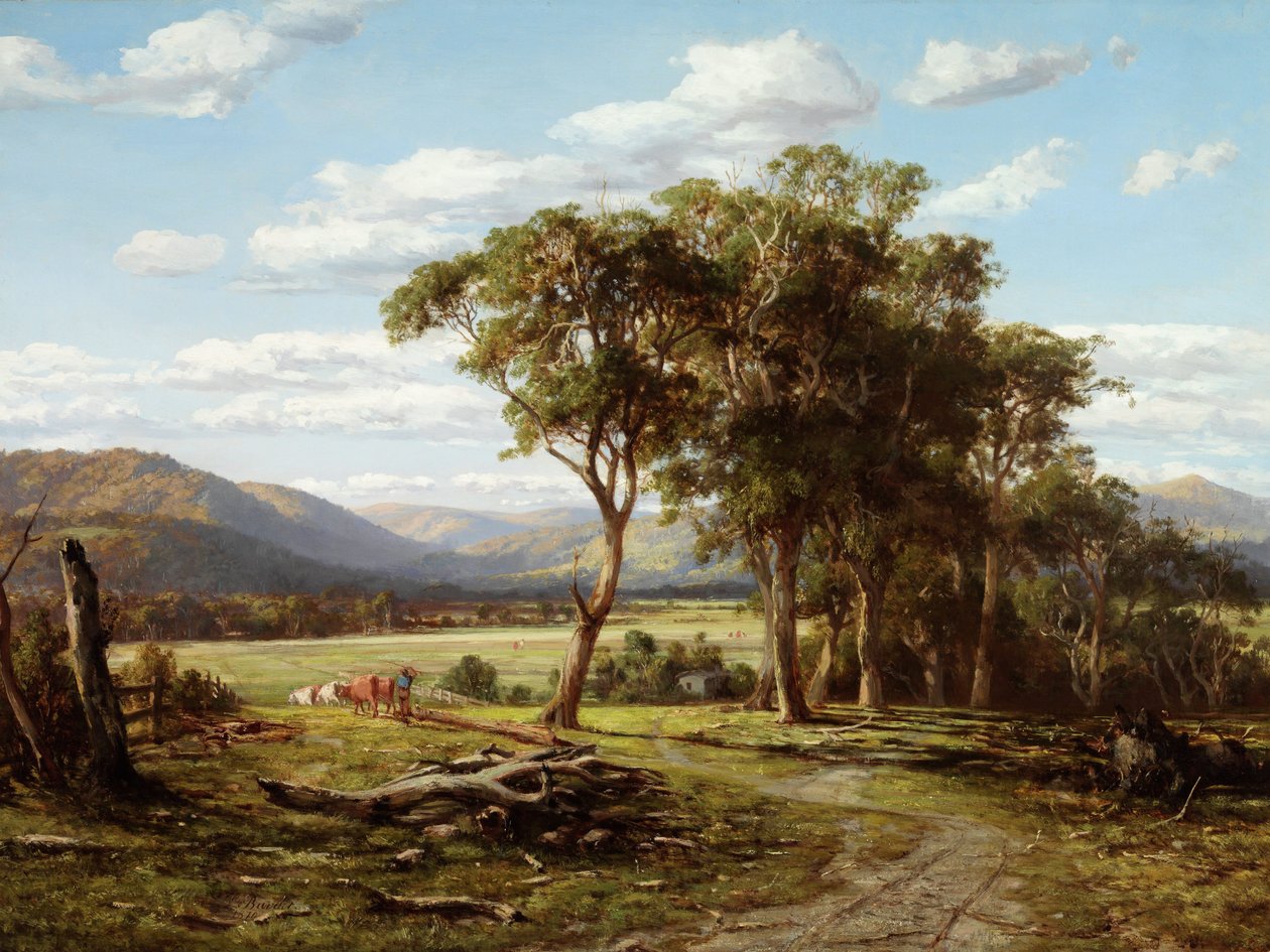 In Lilydale von Louis Buvelot