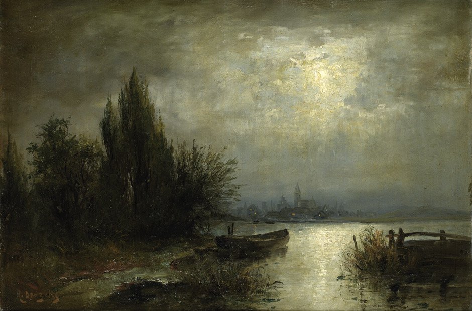 Mondnacht von Louis Douzette