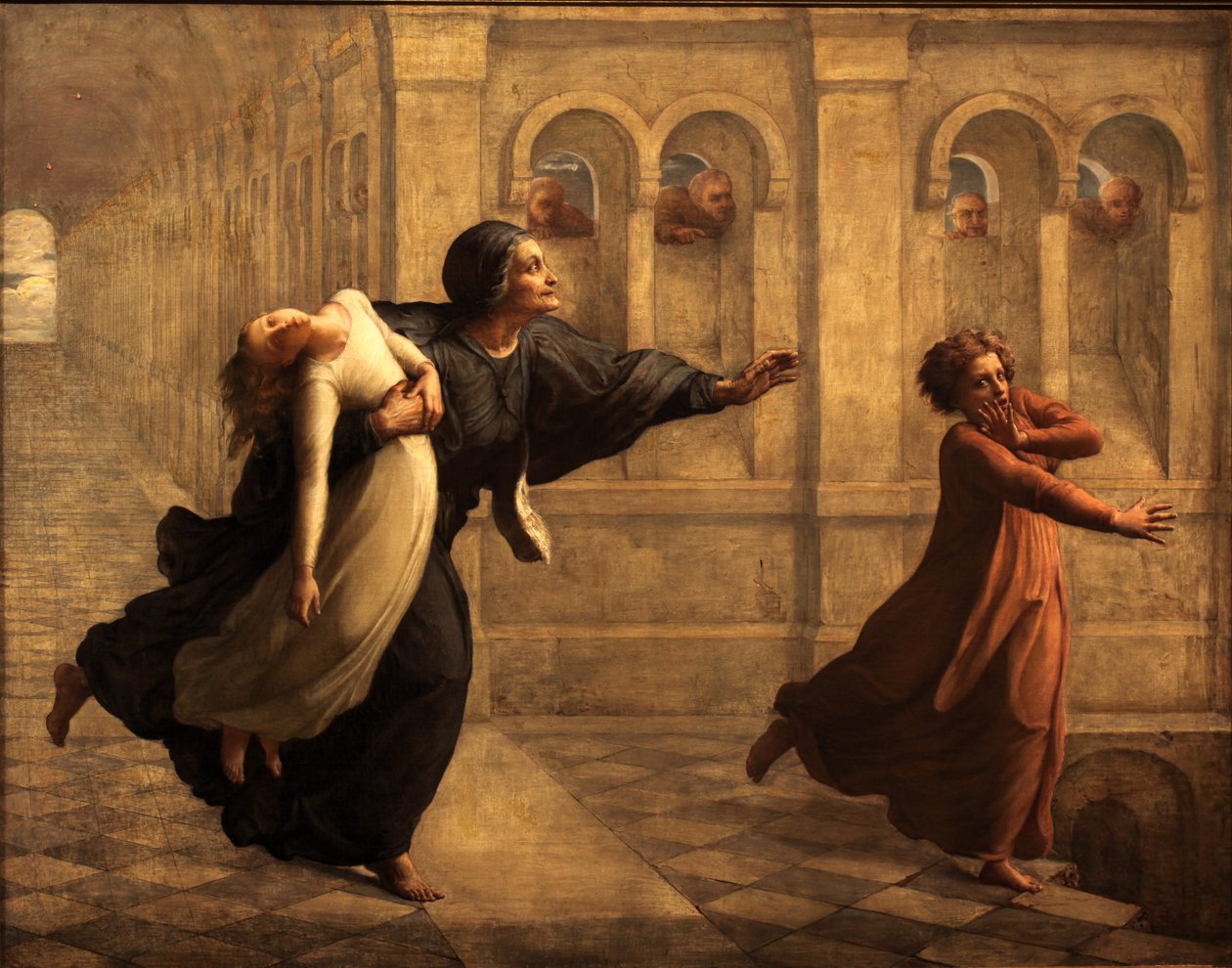 Gedicht der Seele - Der Albtraum von Louis Janmot