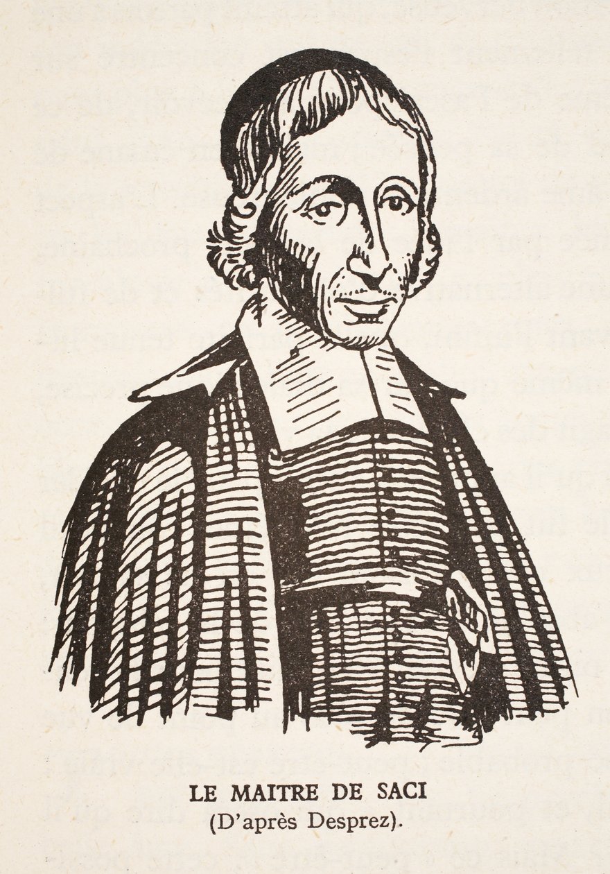 Le Maitre de Saci von Louis Jean Desprez