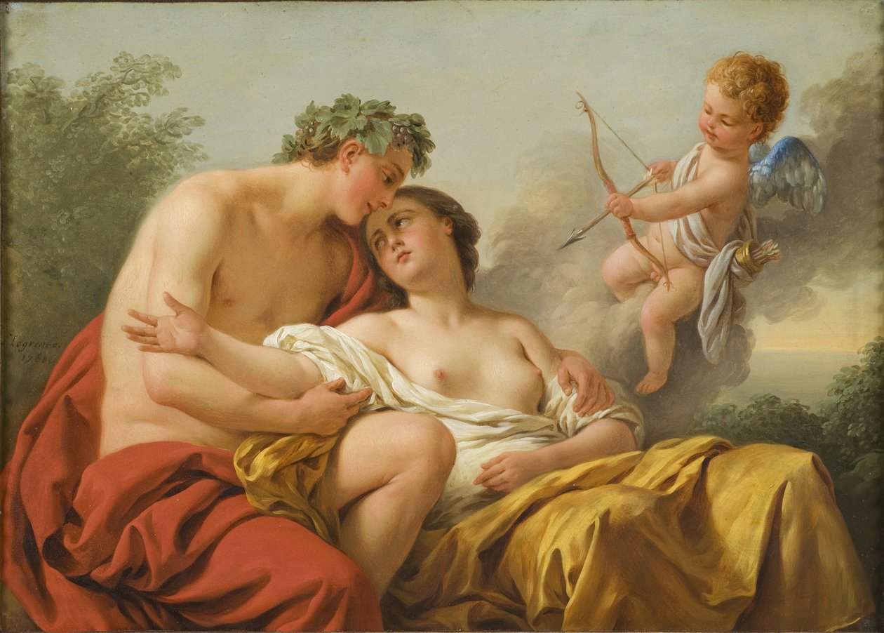 Bacchus und Ariadne, 1768 von Louis Jean François Lagrenée