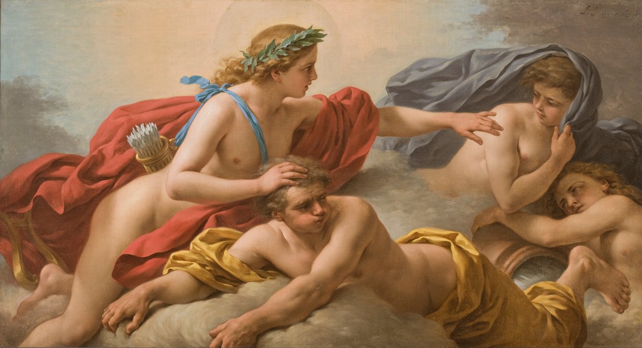 Mittag, 1772 von Louis Jean François Lagrenée