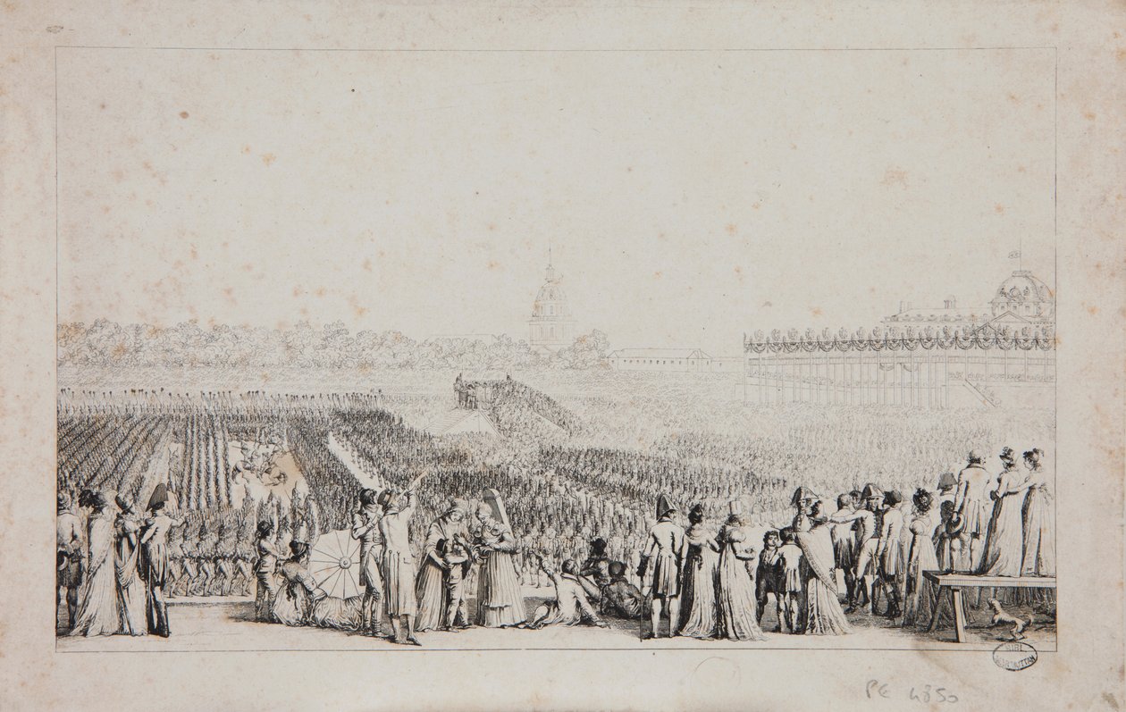 Tag des Champ de Mai, 1815 von Louis Lafitte