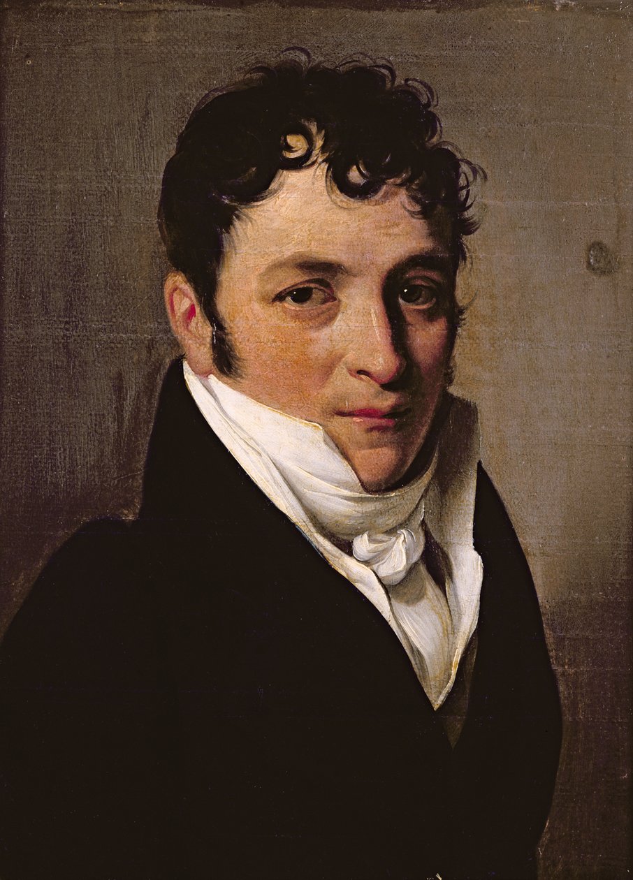 Porträt eines Mannes, vermutlich Pierre Jean Garat (1764-1823) von Louis Leopold Boilly