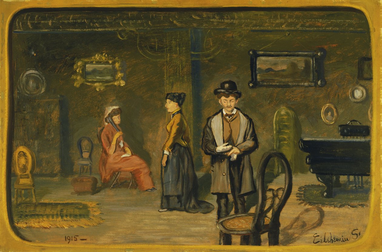 Der abgewiesene Freier von Louis Michel Eilshemius