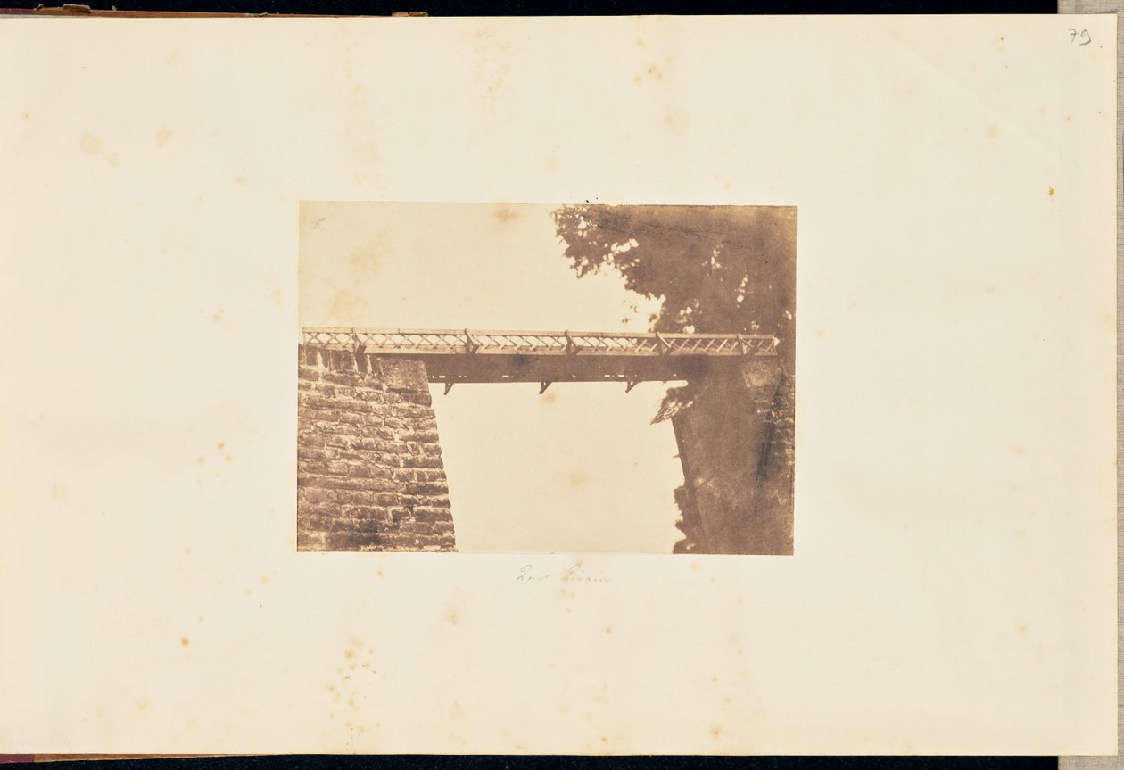 Pont Perain von Louis Alphonse Davanne